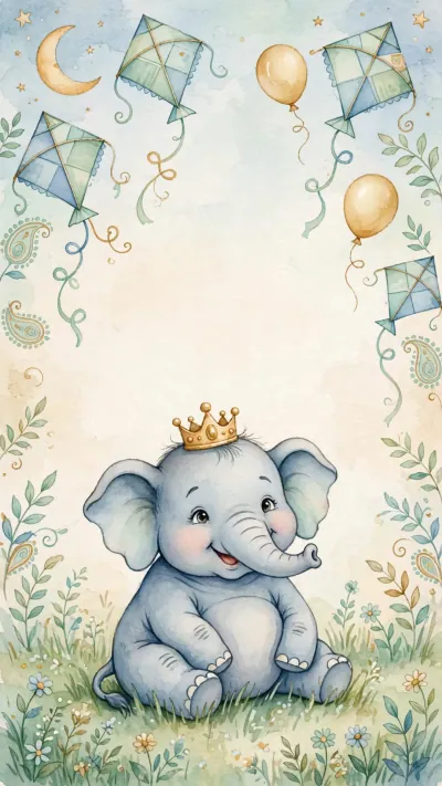 Pehla Janamdin · Boy invitation card set