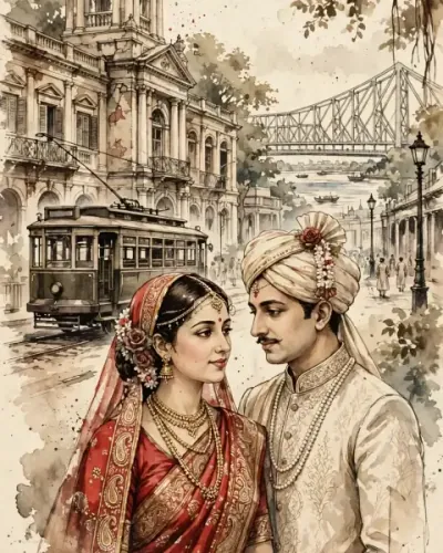 Bengal Renaissance invitation design