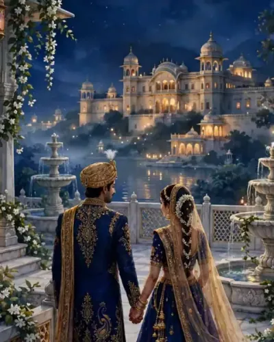 Udaipur Moon Garden invitation design